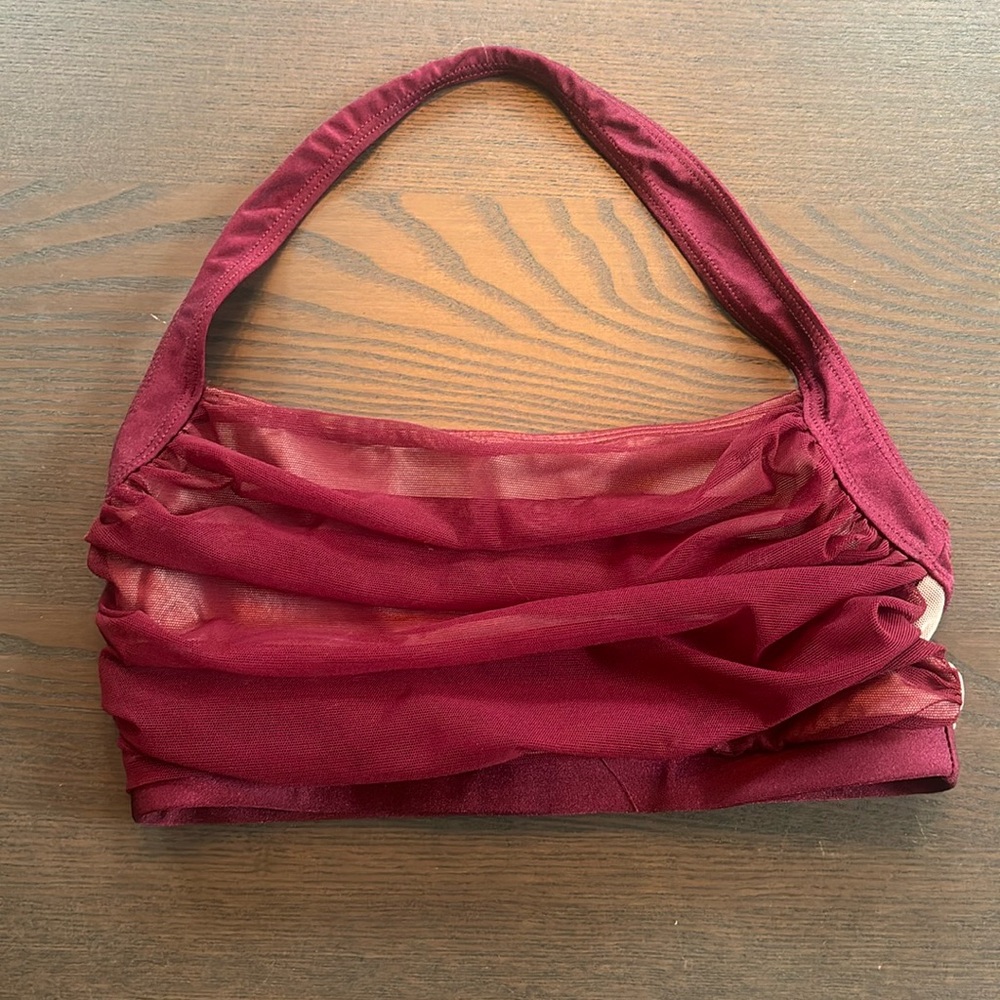 Red dance top